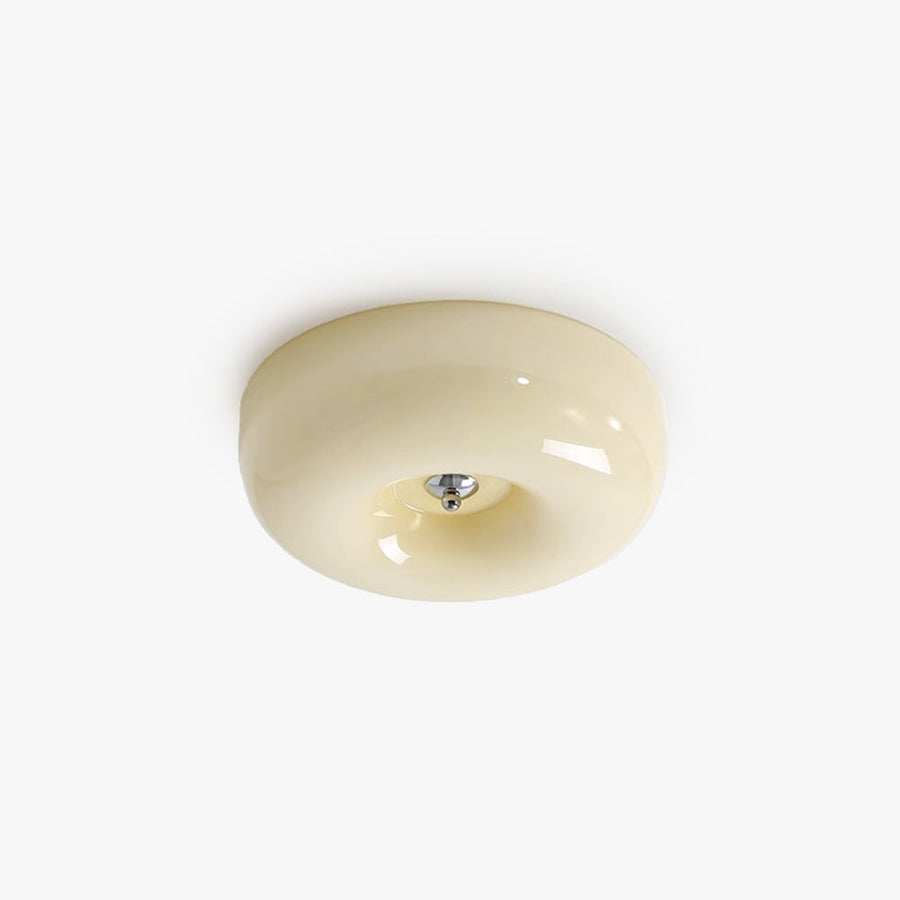 Ceiling Light Cream Glass by Tallis Home