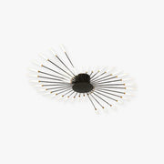Flush-Mount Ceiling Light Fireworks, Black / Gold by Tallis Home