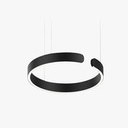 Luxury Minimalist LED Ring Pendant Light by Tallis Home