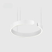 Luxury Minimalist LED Ring Pendant Light — view 14