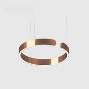 Luxury Minimalist LED Ring Pendant Light — view 12