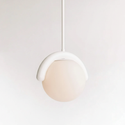 Linear Chandelier Red & Silver — view 39
