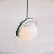 Linear Chandelier Red & Silver — view 9