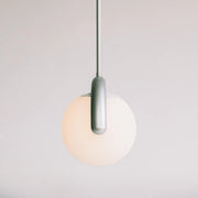 Linear Chandelier Red & Silver — view 8