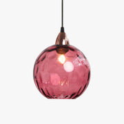 Water Ripple Glass Pendant Light — view 9