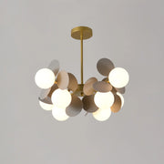 Multicolored Flower Branch Chandelier Living Room — view 24