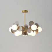 Multicolored Flower Branch Chandelier Living Room — view 42