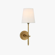 Wall Lamp Brass Fabric by Tallis Home