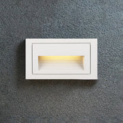 Modern Metal Square Outdoor Deck / Step Light, Black — view 18