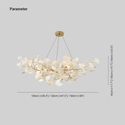 Luxury Chandelier Ceramics Living Room U arc shape — view 4