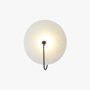 Alabaster LED Wall Lamp Round Iconic Circular — view 28