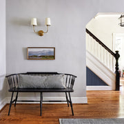 Wall Lamp Black Bronze Fabric — view 13