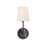 Wall Lamp Black Bronze Fabric — view 78