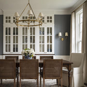 Wall Lamp Black Bronze Fabric — view 20