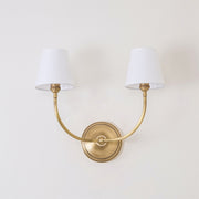 Wall Lamp Black Bronze Fabric — view 64