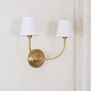 Wall Lamp Black Bronze Fabric — view 65