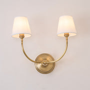 Wall Lamp Black Bronze Fabric — view 70