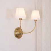 Wall Lamp Black Bronze Fabric — view 75