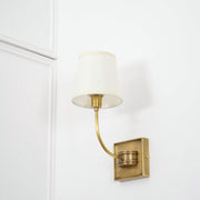 Wall Lamp Black Bronze Fabric — view 50