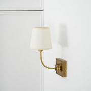 Wall Lamp Black Bronze Fabric — view 51