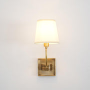 Wall Lamp Black Bronze Fabric — view 83
