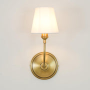 Wall Lamp Black Bronze Fabric — view 84