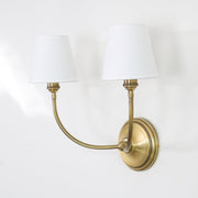 Wall Lamp Black Bronze Fabric — view 48