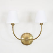 Wall Lamp Black Bronze Fabric — view 47