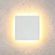 Minimalist Round / Square Outdoor Wall Lamp LED, Black / White — view 20