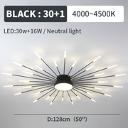 Modern Home Decoration Fireworks LED Ceiling Light — view 20