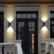 Curved Outdoor Wall Mounted LED Lamp — view 10