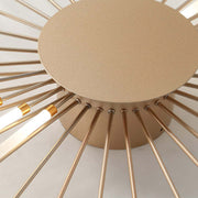 Flush-Mount Ceiling Light Fireworks, Black / Gold — view 13