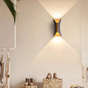 Curved Outdoor Wall Mounted LED Lamp — view 12