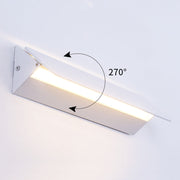 LED Metal Indoor Wall Lamp Rotatable, White — view 4