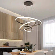 Modern Ring Pendant Light, 2 / 3 / 4 Rings — view 11