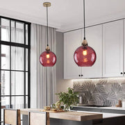 Water Ripple Glass Pendant Light — view 14