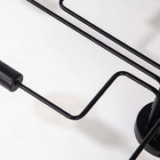 Vintage Modern Minimalist Industrial Metal Black Ceiling Lamp — view 13
