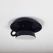 Modern Coffee Cups Ceramic Flush Ceiling Lighting — view 10