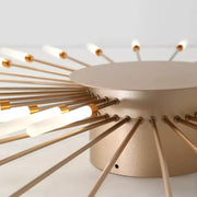 Flush-Mount Ceiling Light Fireworks, Black / Gold — view 4