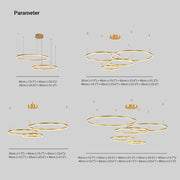 Pendant Light Tir-Circle Linear — view 5
